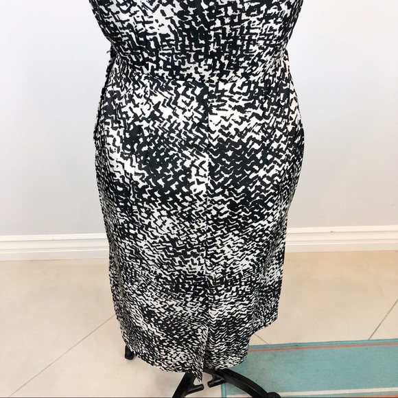 Vintage LESLIE FAY ORIGINAL Silk Wiggle Dress 50s - Picture 3 of 7